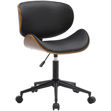 Cadeira de Escritório KINET, Design Moderno, Conforto Extra, Cor Preto